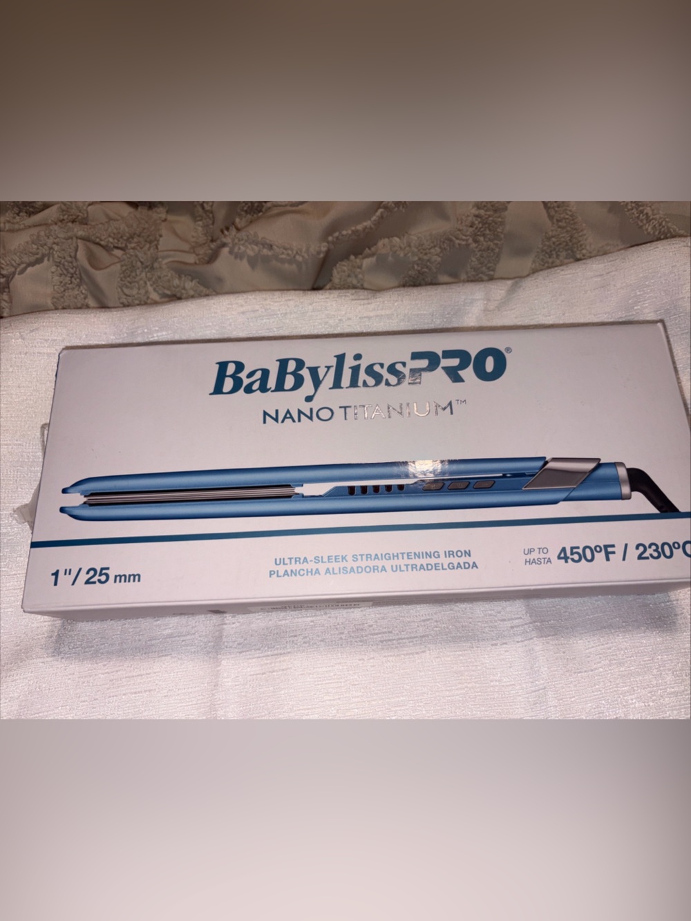 Babyliss PRO Nano Titanium straightening iron-1”